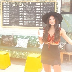 The Lola Mini Skirt Black - Princess Polly / Lioness